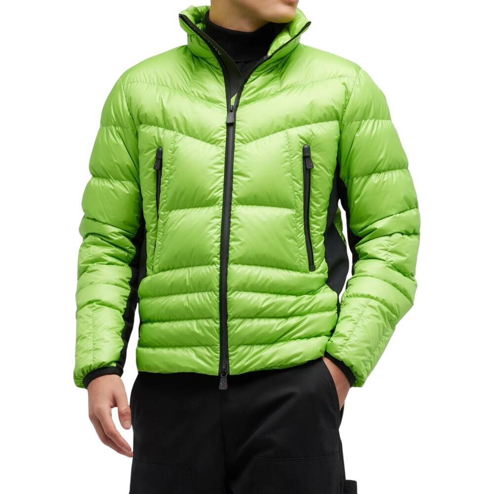 Moncler Grenoble Canmore Down Jacket Men’s Citrus Green Size 4 XL - NWT $1600